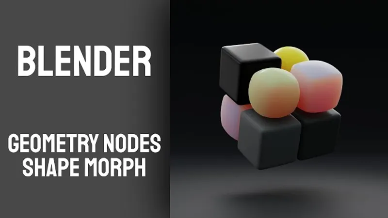 Blender Shape Morph with geometry nodes