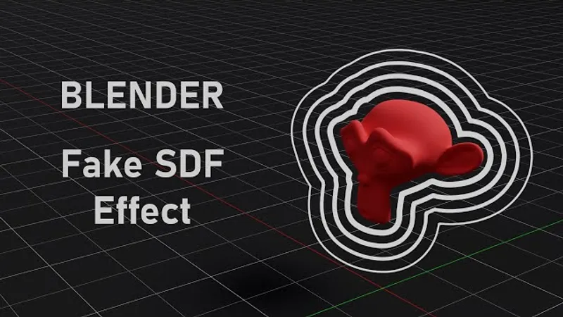 Blender Fake Sdf Effect