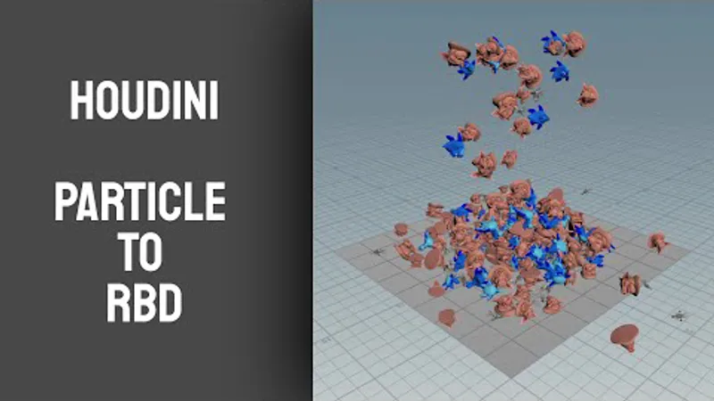 Houdini - Particles to RBD