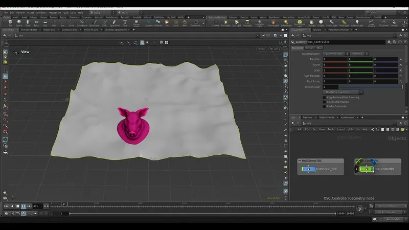 Houdini OSC Controller